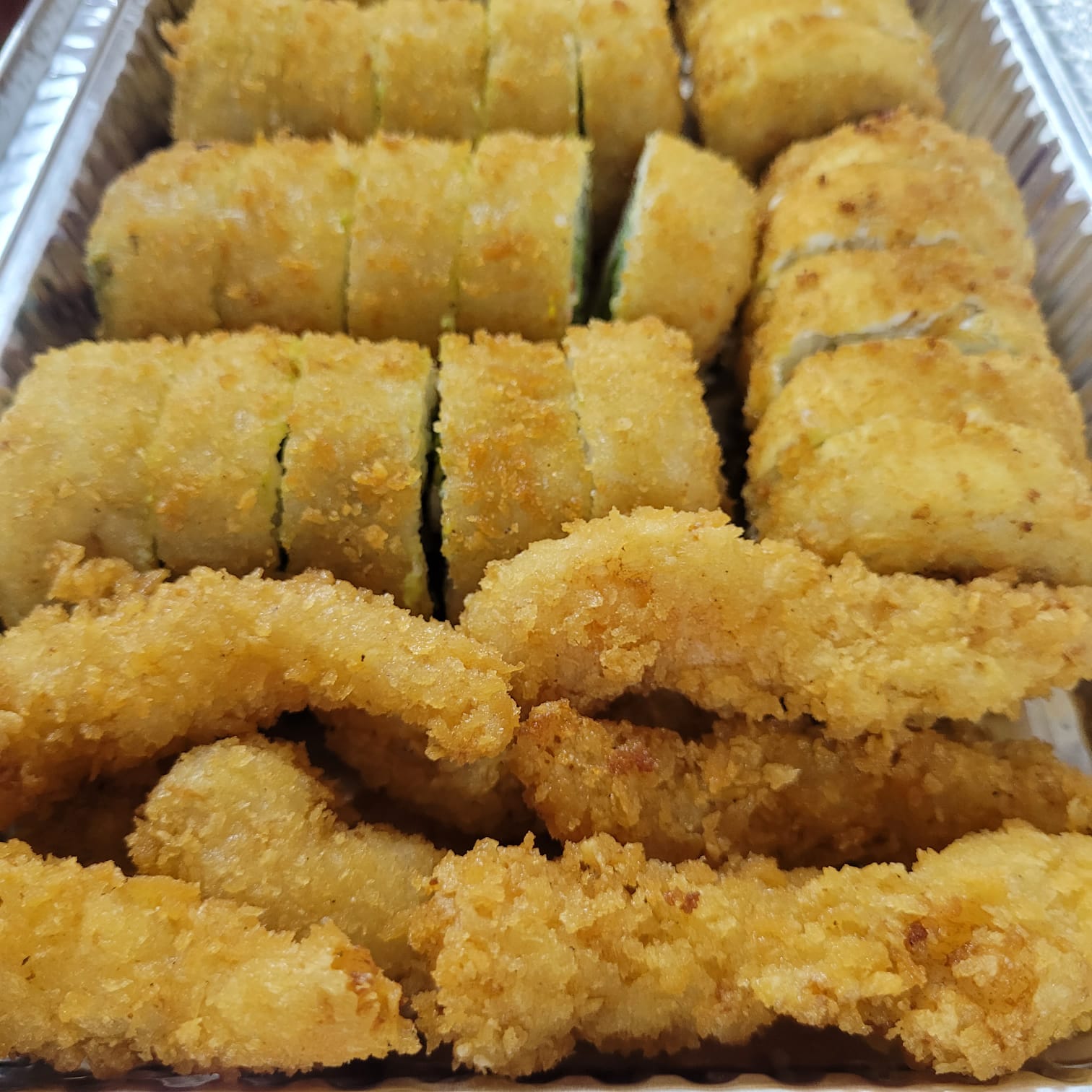 Rolls Envueltos en Panco o Tempura